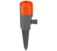 Aspersor Fox Classic de Gardena: aspersor difusor, también para superficies muy pequeñas, diámetro máx. 11 m, ideal para parterres y jardines de entrada, fijación segura en el suelo, móvil (1951-20)