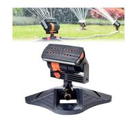 Aspersor Jardín Automático | Aspersor oscilante, riego automático para jardín, con 16 boquillas, 4 modos, alcance de pulverización regulable, para césped,