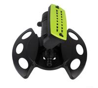 Aspersor oscilante para césped con 16 agujeros, riego automático de jardín | 16 boquillas ajustables, distribución uniforme, ABS duradero, ideal para césped grande, rotación automática
