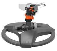 Aspersor por pulsos, circular y sectorial Premium de Gardena (soporte de plástico): aspersor premium para regar superficies grandes de hasta 490 m², ajuste continuo del alcance hasta 12,5 m (8135-20)