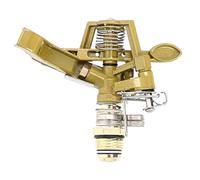 Saturnia Aspersor riego regulable metalico sectorial toma 1/2'' zinc para jardines/cesped