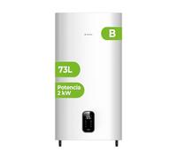 Termo agua caliente 73 Litros Vertical ASPES AT8000DDW | 1500W, Reversible, Táctil, 100cm, x 53cm, x 29cm, Blanco White