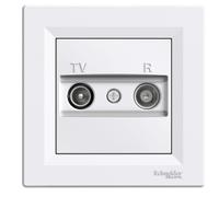 Asphora Conector TV Pasaje 4dB Blanco EPH3300221