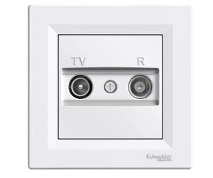 Asphora Conector TV Pasaje 4dB Blanco EPH3300221