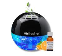 Aspira LURA Ambientador Purificador de aire y humidificador con aceite de naranja - Aromatizador original contra olores y aire seco para hogar y oficina