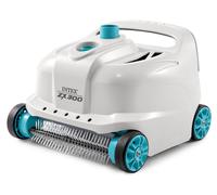 Aspirador automático para piscinas Intex Deluxe, ideal para piscinas grandes: limpia el fondo y las paredes de la piscina, elimina la suciedad, cuenta con un depósito de filtrado desmontable y un tubo