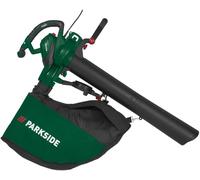 Aspiradora de hojas eléctrica y soplador de hojas - 3 en 1 - 3000 W - función de trituración - bolsa de recogida