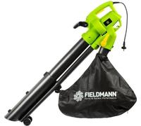 Aspiradora de hojas, Fieldmann FZF 4008-E, 3000W, 240 km/h, bolsa de recolección de 45 litros, relación de trituración 10:1