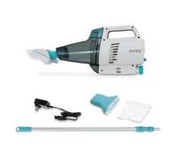 Intex Aspirador de piscina manual ZR200 Batería recargable 200 min 280 cm Plateado