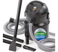 Aspiradora para estanques: aspiradora para estanques y piscinas, 1400 W, depósito de 30 litros, con 3 boquillas de succión y mangueras