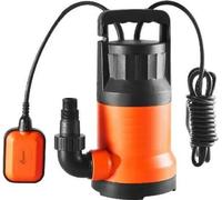 Aspiradoras de líquidos con flotador integrados - Bombas de agua de alto rendimiento - Bomba para impresoras con flotador integrado - Sistema de drenaje para sótanos - 9500 litros/hora - Color naranja
