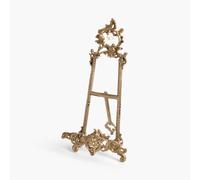 Assorted Collections Soportes de caballete de latón para Art Deco, pinturas, imágenes, platos decorativos, señales de boda, soporte de menú, soporte para fotos decorativas de hogar de 12"