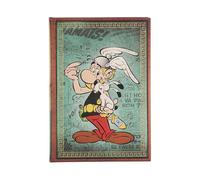 Paperblanks Cuaderno Asterix the Gaul Midi rayado tapa dura con cierre elástico