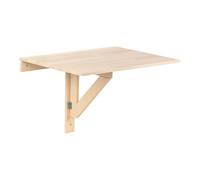 Astigarraga – Mesa plegable de pared en madera maciza de pino 79,5x59 cm
