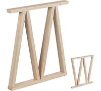Astigarraga Patas de madera para mesa (escritorio o comedor)