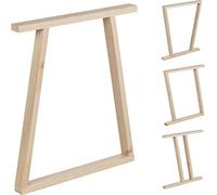 Astigarraga Patas de madera para mesa de escritorio o comedor