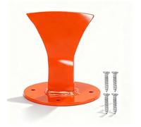 Astillador de Leña Manual, Acero Forjado, Naranja | División eficiente con cuña afilada, Hierro de alta resistencia, Cortador para chimeneas estufas hornos