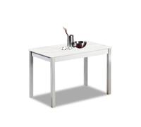 ASTIMESA - Mesa de Cocina con Tapa laminada Color Boreal - Estructura de Aluminio- Ideal para Cocinas Pequeñas y Decoración Minimalista - Práctica para Organizar Espacios - Medidas: 110 cm x 70 cm