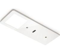 AstraLED SE: Lámpara de techo individual para el espacio debajo del suelo, con interruptor táctil LED, color blanco, 3000 K (blanco cálido) / Iluminación para nichos / Lumica