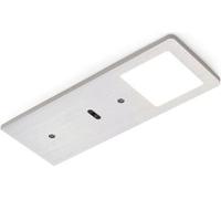 AstraLED SE: Lámpara de techo individual para el espacio inferior del vehículo, con interruptor táctil LED, en carcasa de aluminio. 3000 K, luz blanca cálida / Iluminación para nichos / Lumica