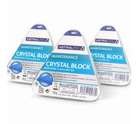 AstralPool Crystal Block 90g - Floculante Gel para Piscina - Producto Clarificador, Agua Cristalina, Mejora Rendimiento del Filtro