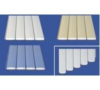 AstralPool Lama Escalera Trapezoidal Corte EN Forma Base 4 m Blanca Marca