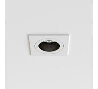 ASTRO: Foco empotrable, diseño Slimline, cuadrado, fijo, resistente al fuego, IP65, 6W, casquillo GU10, color blanco, modelo 1434002
