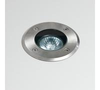 Astro Gramos: Lámpara exterior empotrable para suelo y terrazas, acero inoxidable, IP65, casquillo GU10