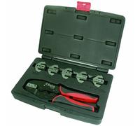 Astro Pneumatic Tool 9477 - Juego de herramientas profesionales de crimpado de trinquete de 7 piezas