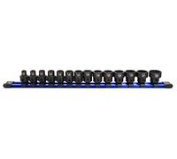 Astro Tools 78314 Llaves de vaso de impacto de perfil bajo de 0,95 cm, 14 piezas, métricas