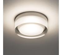 Astro Vancouver 90 - Foco empotrable LED para baño, superficie, luz blanca, pantalla de acrílico transparente, grado de protección IP44