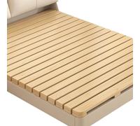 ASUIU Listones de Cama enrollables de Madera de Pino Resistentes: Soporte de colchón Plegable for Camas Individuales, matrimoniales, tamaño Queen y King, 1 Unidad((47.2x74.8in) 120x190cm)
