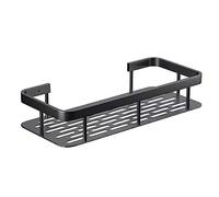 Asyduey 1 Uds. Estantes de BañO, Estante de Esquina de Montaje en Pared Sin Taladro, Estante de Almacenamiento para Ducha, Soporte para Inodoro, Organizador de Maquillaje para Champú