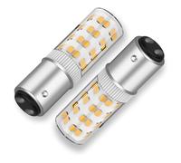 Asyduey Bombilla LED BA15DLED de 120 V con Base de Bayoneta de Contacto Doble, Equivalente A JD T3/T4 de 50 Vatios, Bombilla LED de Repuesto para Máquina de Coser A