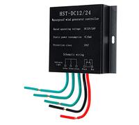Asyduey Controlador de Generador de Turbinas EóLicas de 12V/24V 9000W Controlador de ProteccióN Sobrevoltaje de Carga de BateríA una Prueba de Agua
