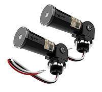 Asyduey Paquete de 2, Sensor de Anochecer una Amanecer/DíA/Noche, Interruptor FotoeléCtrico, Sensor de FotocéLula, FotocéLula Impermeable IP65 para Luz Exterior