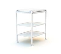 AT4 - Cambiador madera con 2 estantes ESSENTIEL Blanco