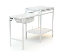 AT4 - Cambiador madera con bañera ESSENTIEL Blanco