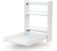 AT4 - Cambiador plegable madera de pared EAZY Blanco