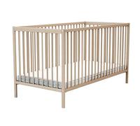 AT4 - Cuna bebé ESSENTIEL madera - Haya Cruda - 70 x 140-144 x 71,5 x 80 cm