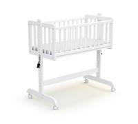 AT4 - Cuna de colecho de Madera de 40 x 80 Essentiel (Blanco, Cuna)