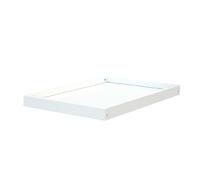 AT4 - Estante para cambiador bebé CONFORT madera - Blanco - 72 x 55 x 5,50 cm