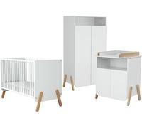 AT4 - Habitación completa bebé PIRATE Haya Blanca y Barnizada
