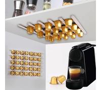 Ataraxia Home - Portacapsulas para Dolce Gusto Krups y Cualquier Marca - Dispensador capsulas para dolce gusto y Organizador portacapsulas de cafe, Soporte Capsulas compatible con Tassimo (6 tiras)
