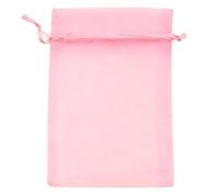 ATCG 8x12 20x30cm Drawstring Organza Pouch Strong Wedding Favor Gift Candy Bag (pcs) Light Pink by ATCG