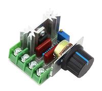 ATEC - Variador de tensión, ideal para taladros eléctricos y lámparas regulables (SCR 2000 W) (1 unidad x (SCR 2000 W)