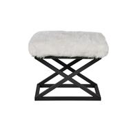 Atelier Del Sofa Capraz Plush - Blanco y Negro