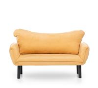 Atelier Del Sofa Chatto - Sofá-Cama de 2 Plazas Amarillo Mostaza