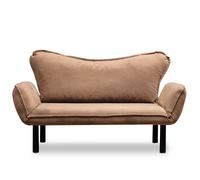 Atelier Del Sofa Chatto - Sofá-Cama de 2 Plazas Marrón Claro