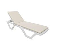 Atelier Del Sofa Cojín para Tumbona Sunny - Blanco